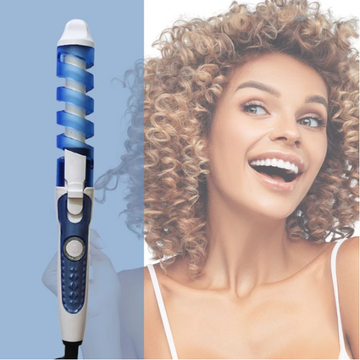 Automatic Curling Iron - Self-Rotating Hair Curler with Heat Control