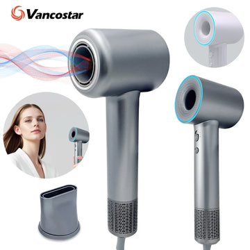 Professional High-Speed Hair Dryer - 110,000 RPM Ionic Technology for Fast Drying & Shine